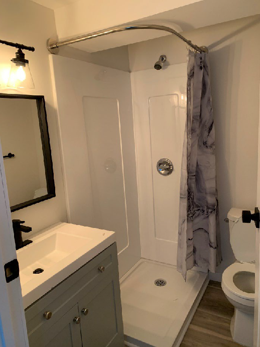 Bathroom Makeover After Renovation