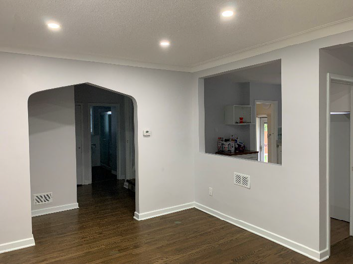 Living Room Transformation After Renovation